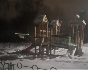 В деревне под Егорьевском просят расчистить детский городок