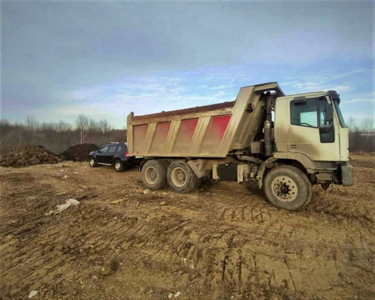 В Щёлкове пресекли попытку сброса строительных отходов