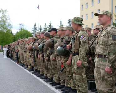 Участники спецоперации на Украине вернулись в Пушкино