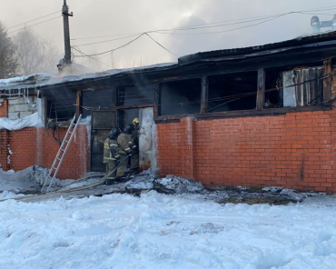 Пожар ресторана в Солнечногорске начался с кровли