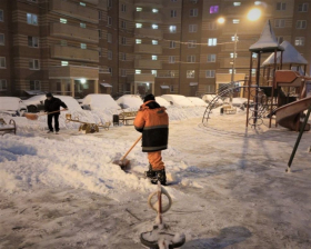В Пушкино на уборку снега вывели порядка 50 единиц техники