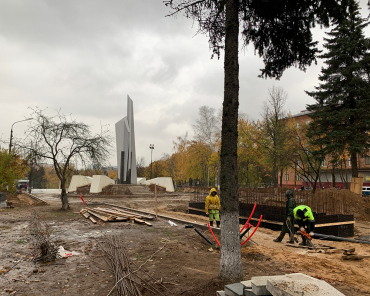 Площадь Победы во Фрязине благоустроят до конца осени