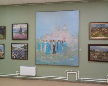 Картины о Русском Севере представлены в Пушкино