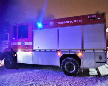В Пушкино при пожаре погибли взрослый и ребёнок