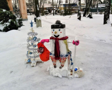В Пушкино школа-интернат проводит парад снеговиков
