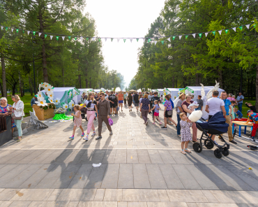 Парк в Пушкино стал одним из самых посещаемых этим летом