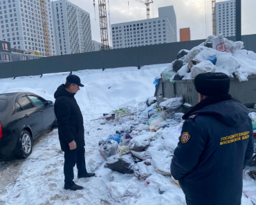 Ленинский округ назвали худшим по уборке мусора и снега